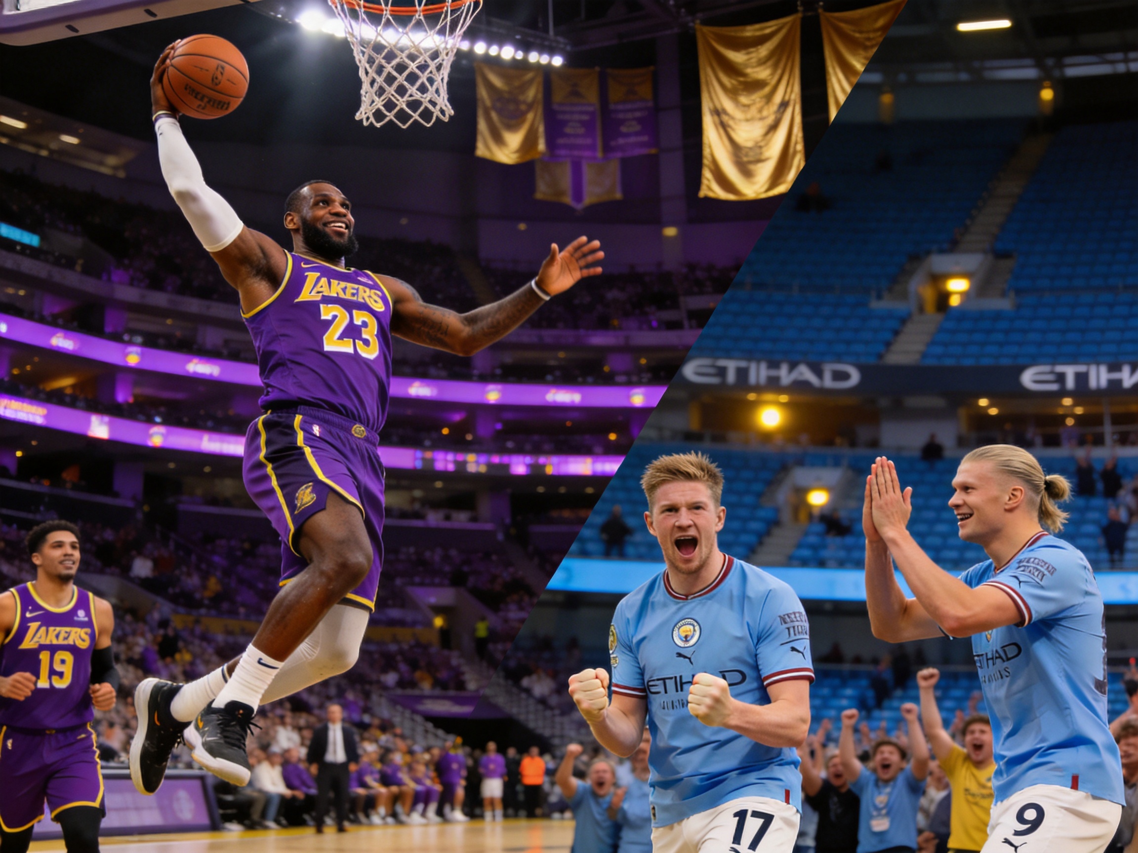 NBA湖人112-108勇士精彩集锦